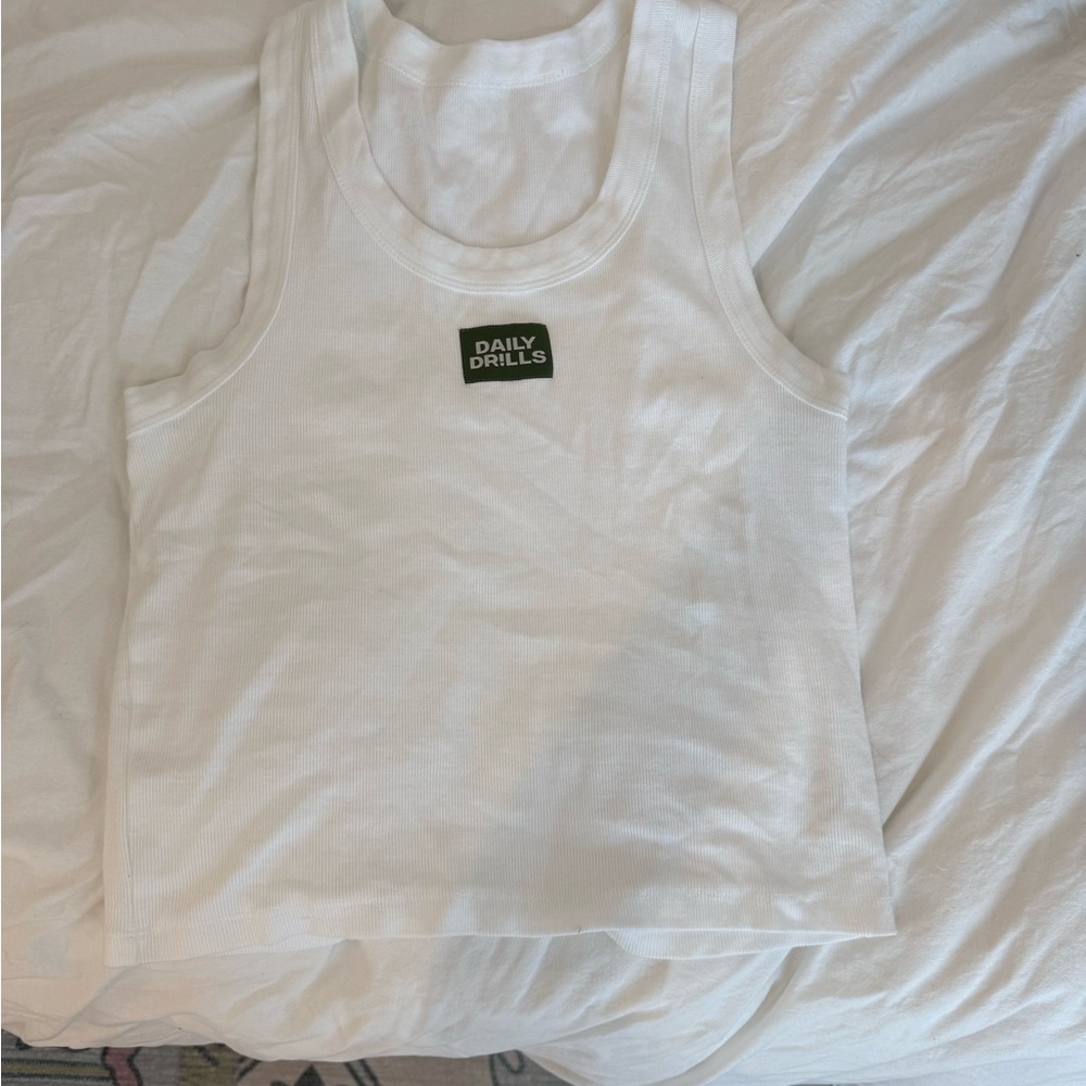 Daily Drills Classic White Tank